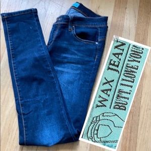 WAX JEANS SKINNY LEG DENIM
